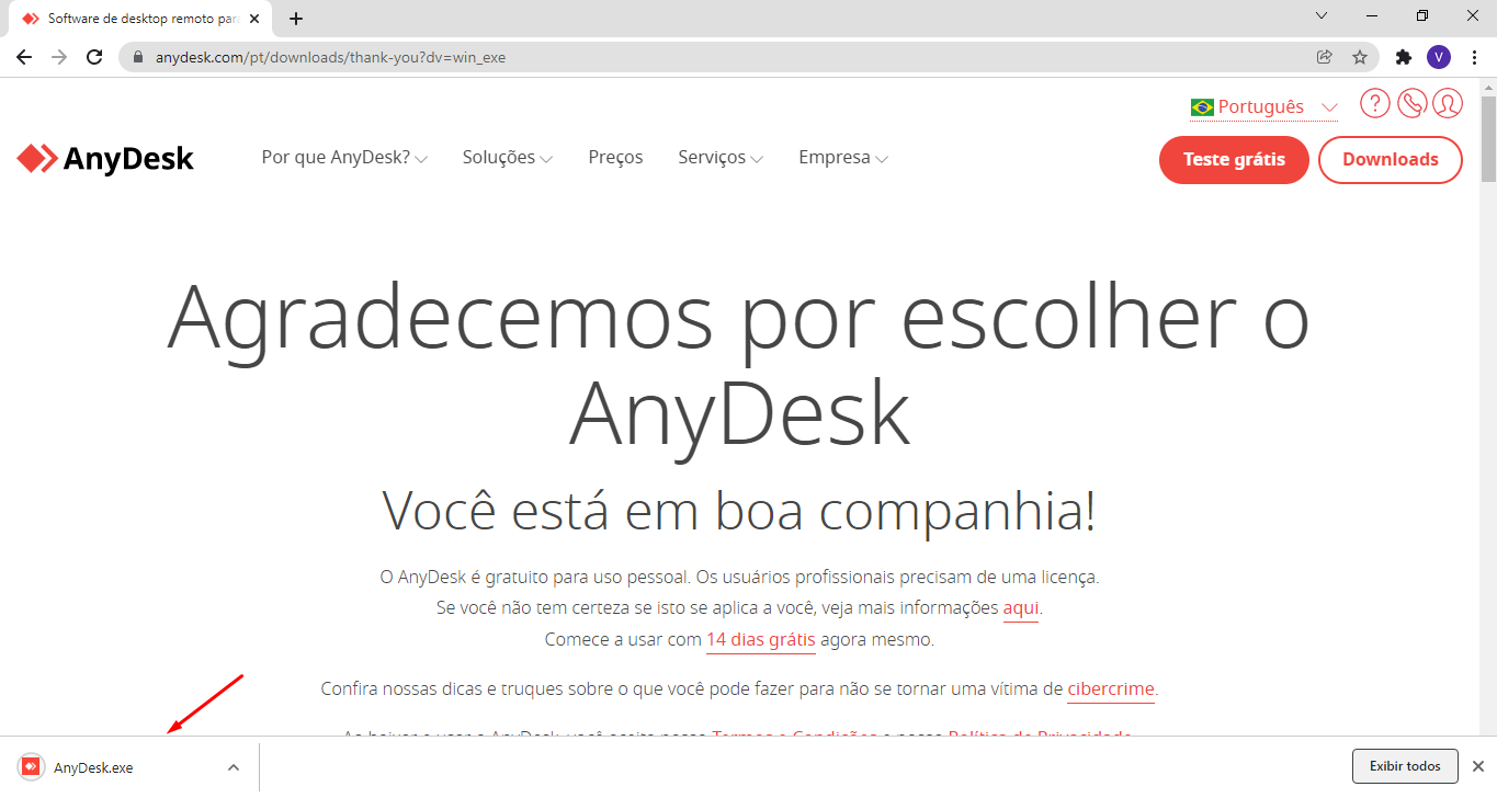 Como Instalar E Utilizar O AnyDesk Grupo Educacional Filadelfia